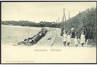 Parti fra Strandstien i Helsingør. K. Nielsen no. 104014.