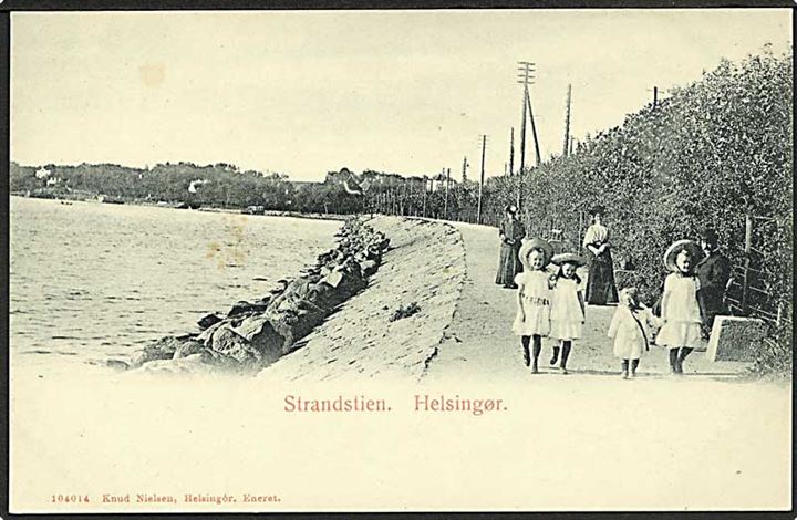 Parti fra Strandstien i Helsingør. K. Nielsen no. 104014.