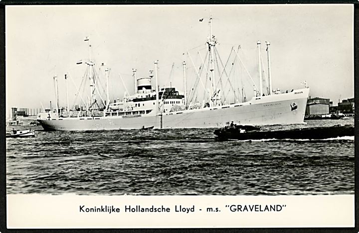 Graveland, M/S, Koninklijke Rotterdamsche Lloyd. No. 1171.