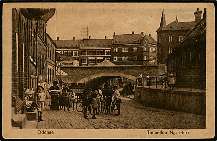 Odense. Nørrebro Tunnelen. O. Nielsen u/no. 