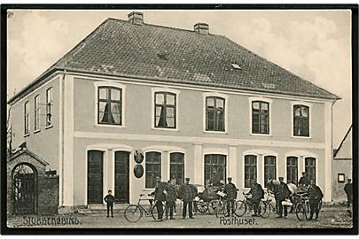 Stubbekøbing, postkontor og postbude. G. Bruun no. 8391.