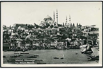 Den blå moské i Istanbul, Tyrkiet. Ferrania u/no.