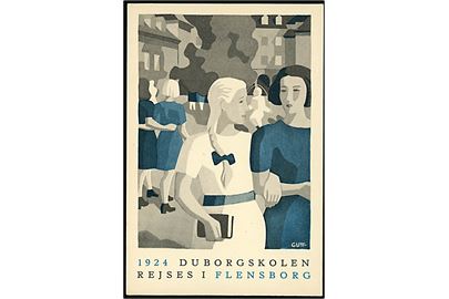 Viggo Guttorm-Pedersen: 1924 Duborgskolen rejses i Flensborg. Samlerens Forlag u/no.