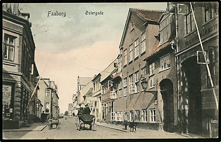 Faaborg, Østergade. P. Alstrup no. 3902.