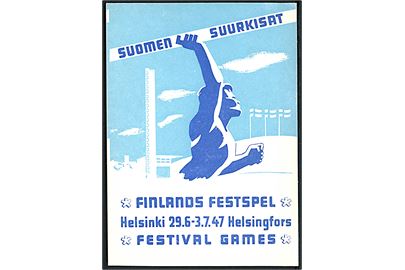 Finlands Festspil i Helsinki 29.6 - 3.7. 1947. U/no