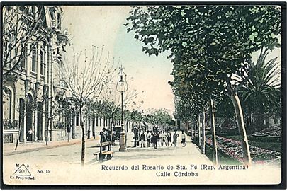 Argentina, Santa Fe, gadeparti. 