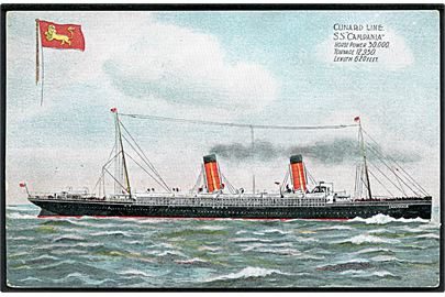 Campania, S/S, Cunard Line. 