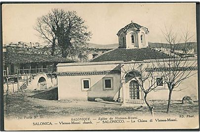 Vlateon-Mouni kirken i Salonica, Grækenland. ND no. 33.