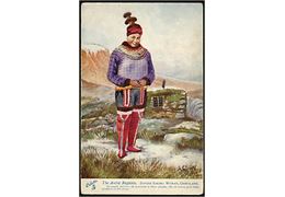 Albert Operti: Grønlandsk Eskimo kvinde. Tuck serie The Artic Regions no. 7339.