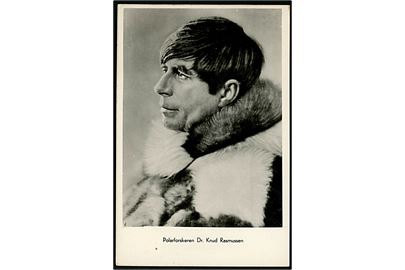 Polarforsker Dr. Knud Rasmussen. Stenders no. 97097.