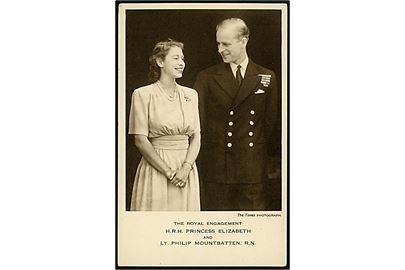 Den kongelige forlovelse mellem prinsesse Elizabeth og Lt. Philip Mountbatten. The Times Serie. 