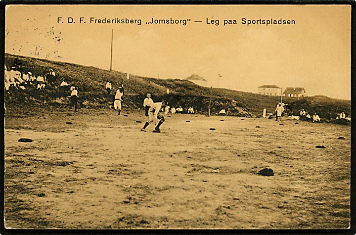 F.D.F. (Frivilligt Drenge Forbund) Frederiksberg’s landkoloni “Jomsborg” ved Jægerspris. J.J.N. no. 7194. Kvalitet 7