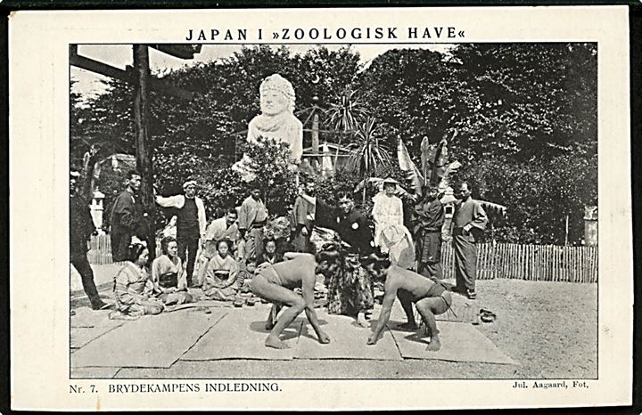 Zoologisk have, “Japan i”, Brydekampens indledning. J. Aagaard no. 7. Lille rift. Kvalitet 6