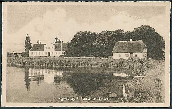 Færgegaarden ved Nykøbing F. Stenders no. 58530.
