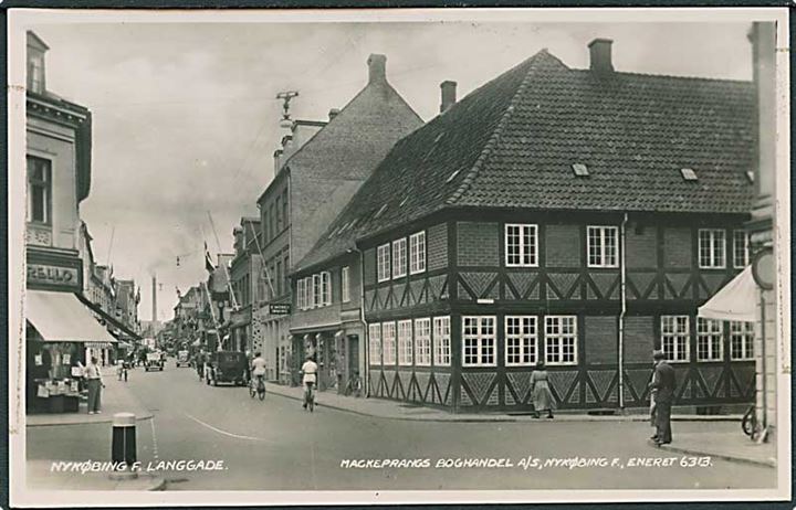 Parti fra Langgade i Nykøbing F. Mackeprang no. 6313.
