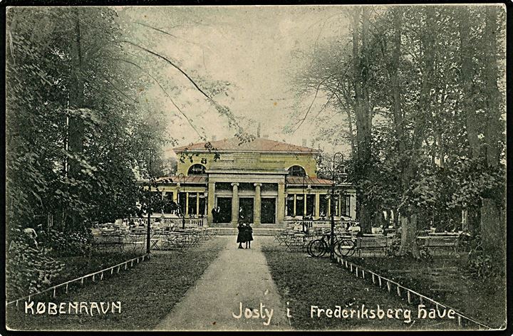 Frederiksberg Have med restaurant “Josty”. Dansk Industri no. 88. Kvalitet 7