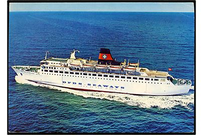 Dana Regina, M/S, DFDS Englandsbåd. Frankeret med britisk 8d Elizabeth stemplet London d. 4.5.1978 og sidestemplet Esbjerg - Harwich M.S. Dana Anglia d. 4.5.1978 til Danmark.