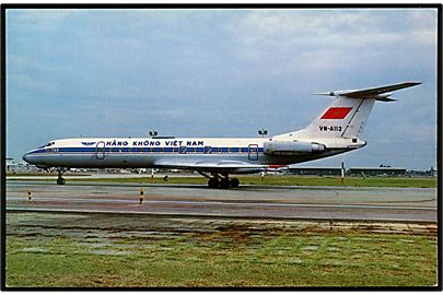Tupolev 134A fra Hang Khong Viet Nam (VN-A112) i Bangkok 1984.