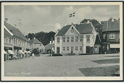 Parti fra Torvet i Mariager. Stenders no. 75438.