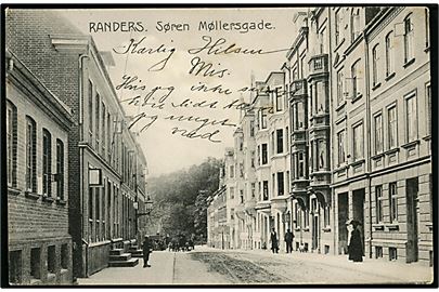 Randers. Søren Møllersgade. E. Nielsen no. 10345.
