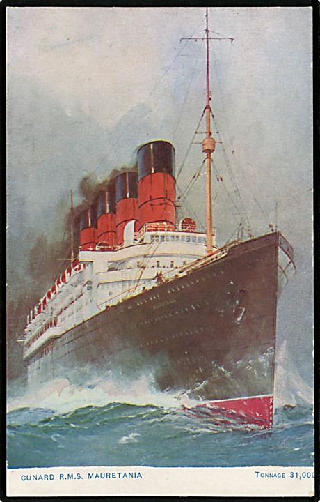 Mauretania, S/S, Cunard Line.