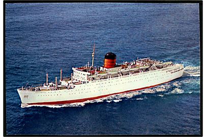 Carmania, M/S, Cunard Line.