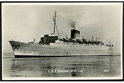 Caronia, M/S, Cunard Line.