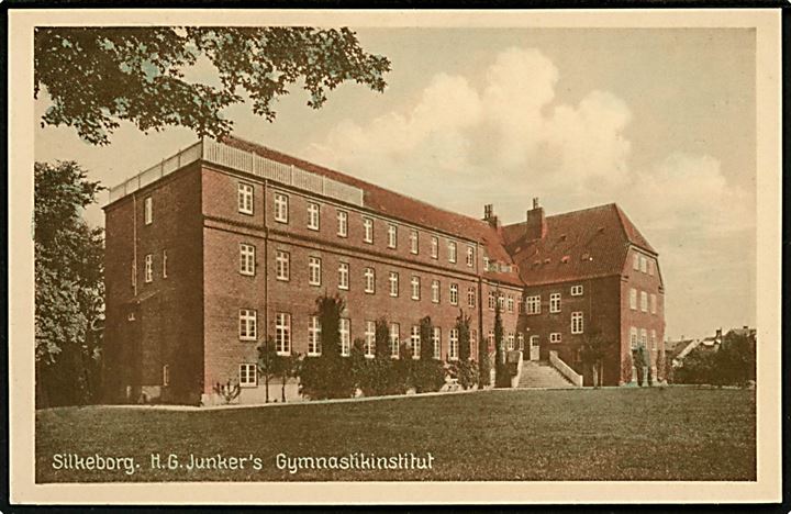 Silkeborg. H.G. Junker's Gymnastikinstitut. Stenders Silkeborg no. 178. 