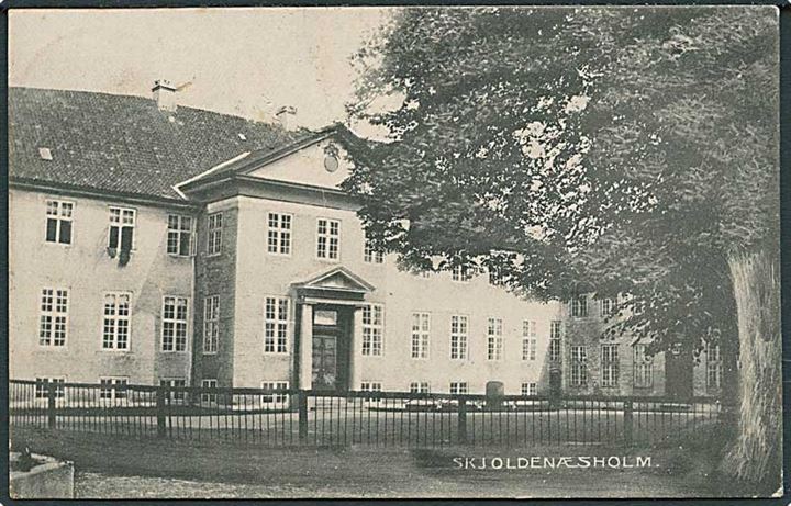 Parti fra Skjoldenæsholm. Stender no. 3819.