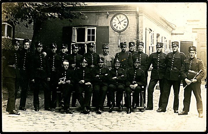 5 øre Soldaterfrimærke på brevkort (Soldatergruppe) fra Kjøbenhavn d. 12.9.1918 til Varde.