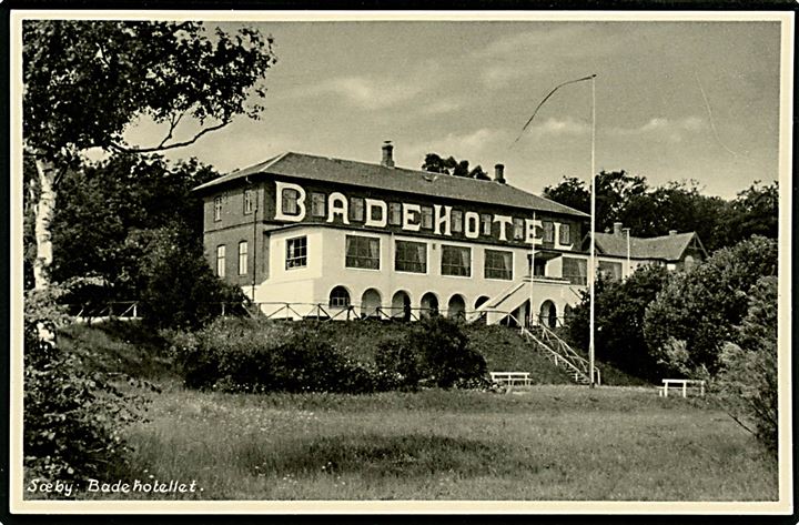 Sæby Badehotel. Stenders no. 91004.