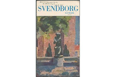 Turist brochure fra Svendborg (ca. 1952) med landkort.