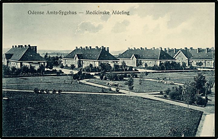 Odense. Amts Sygehus - Medicinske Afdeling. Pedersen no. V 20.