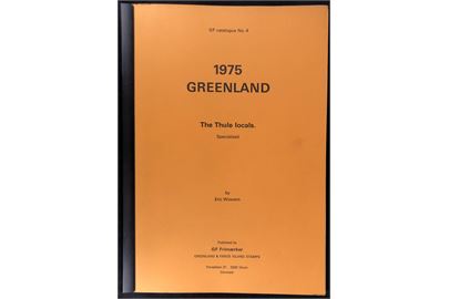 GF 4 Greenland - The Thule locals specialkatalog og håndbog af Eric Wowern. 27 sider.
