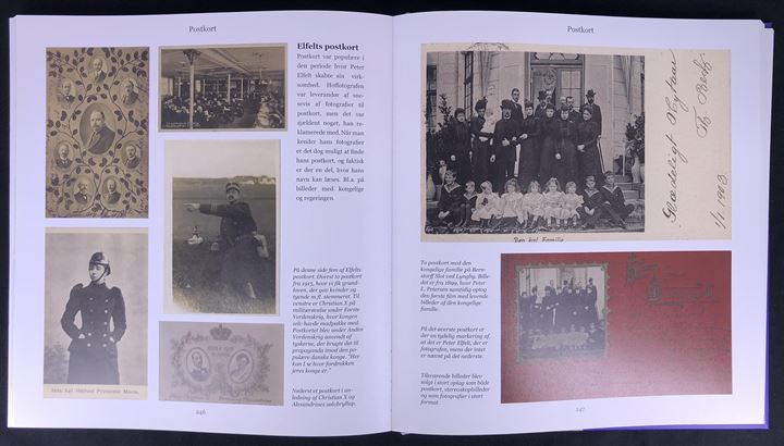 Arven efter Elfelt - kongelig hoffotograf Peter Elfelt 1866-1931 af Lennart Weber. 2. udg. 304 sider.