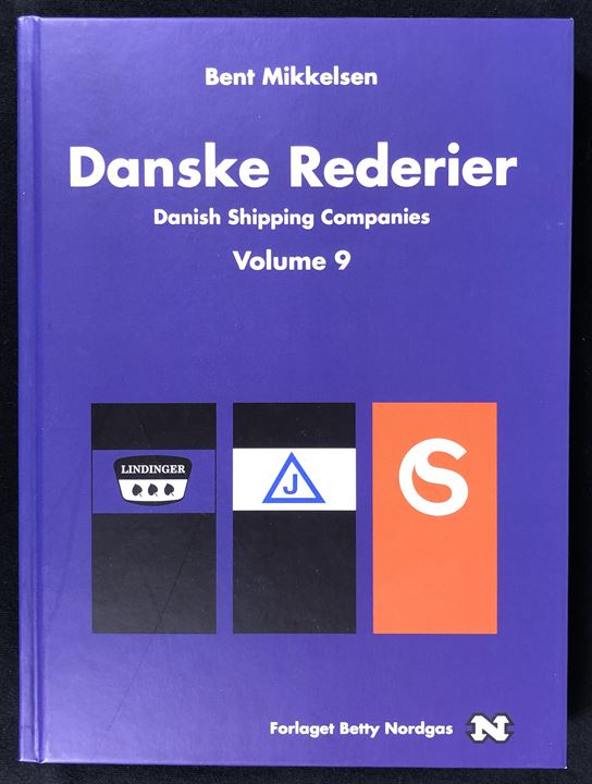 Danske Rederier af Bent Mikkelsen. Bind 9: Rederiet Lindinger A/S, Dampskibsselskabet Jutlandia og Steencoasters K/S. 224 sider. 