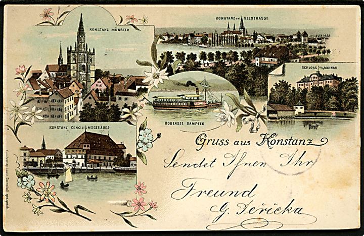 Tyskland, Gruss aus, Konstanz. 