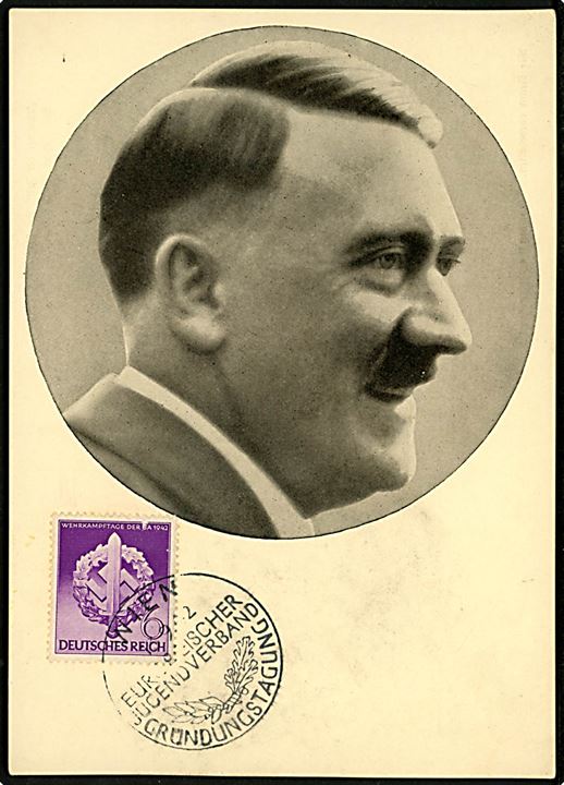 Adolf Hitler. Stemplet d. 13.9.1942.