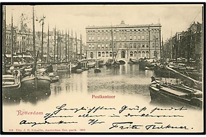 Holland, Rotterdam, Postkontor. No. 319.