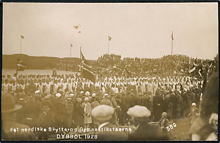 Dybbøl, Det nordiske Skytte- og Gymnastikstævne 1928. No. 569.