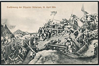 Krigen 1864. Dybbøl, stormen d. 18.4.1864. Th. Lau no. 712.