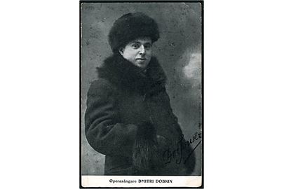Dimitri Dobkin, russisk tenor som opholder sig i Danmark 1919. 
