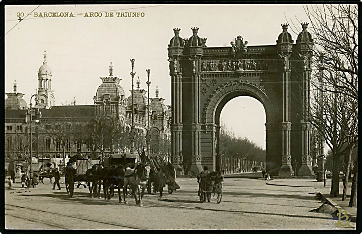 Spanien, Barcelona, Arco de Triunfo. 