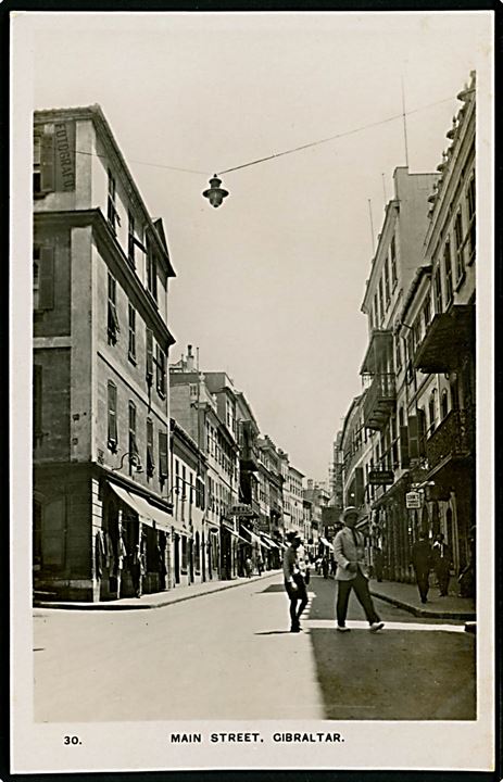 Gibraltar, Main Street. no. 30.