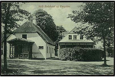 Strib Badehotel og Færgekro. J. Andersen no. 373.
