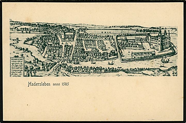 Haderslev anno 1585. U/no.