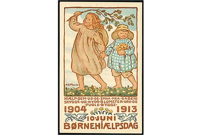 Anna E. Munch: Børnehjælpsdagen 1913. S. Kruckow u/no.