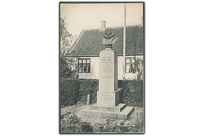 Thomas Kingo Monumentet i Slangerup. Stenders no. 5727.