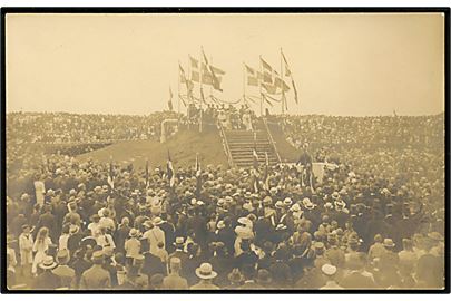 Genforening. Dybbøl skanse, Genforeningsfest d. 11.7.1920. Clausen u/no.