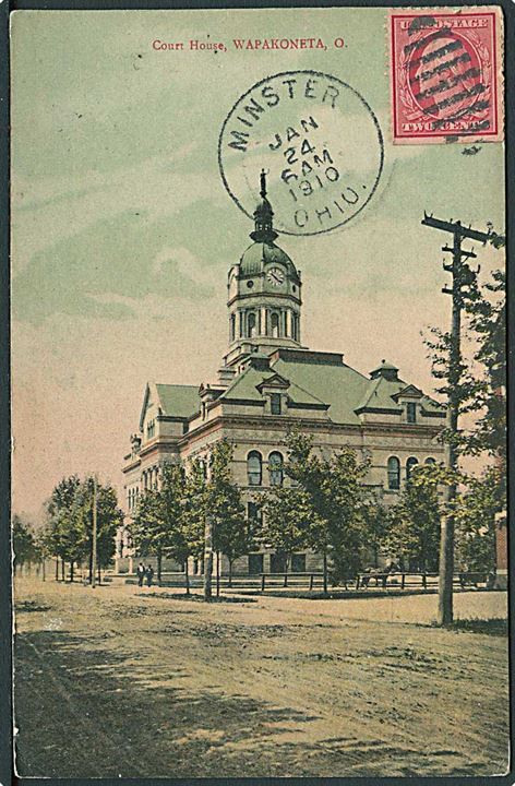 Domhuset i Wapakoneta, Ohio. N.N. no. 1594/1